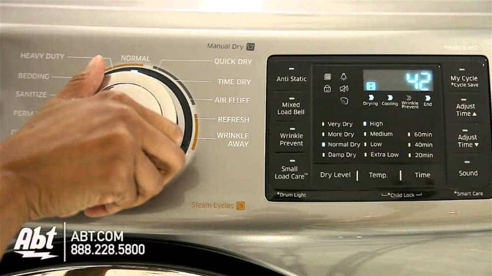 Samsung Dryer BE Code